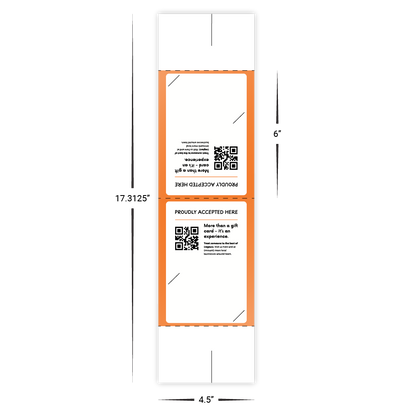 Custom Table Tents with Card Slot