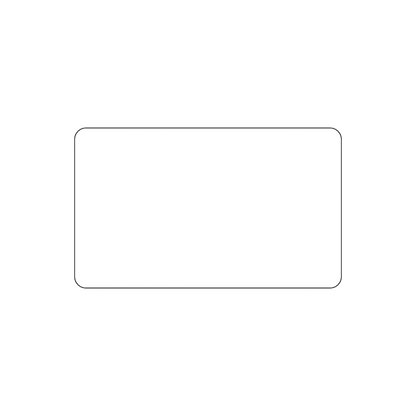 Custom Plastic 2.95" x 1.77" Cards