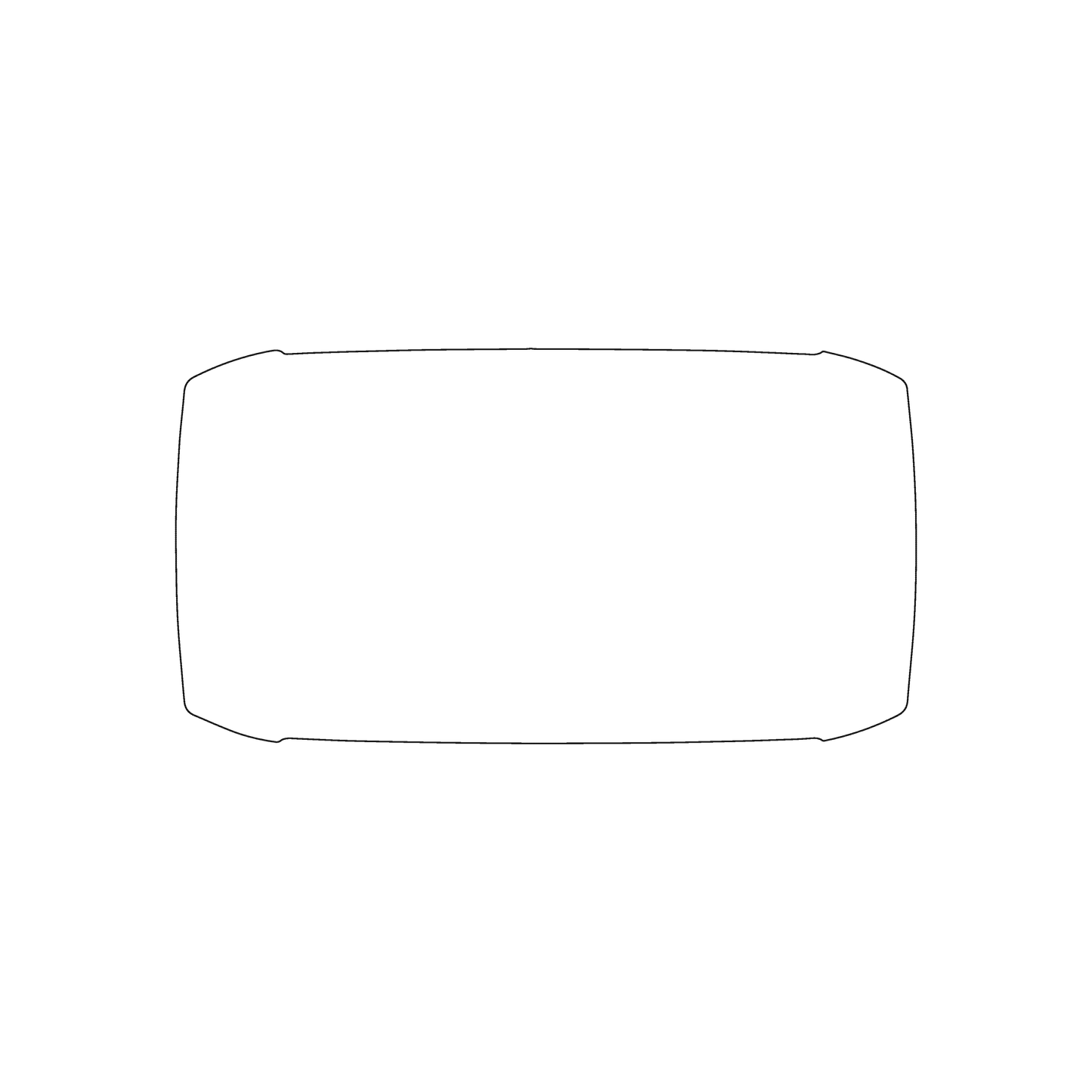 Custom Plastic 3.75" x 2" Phone Case Shape Cards
