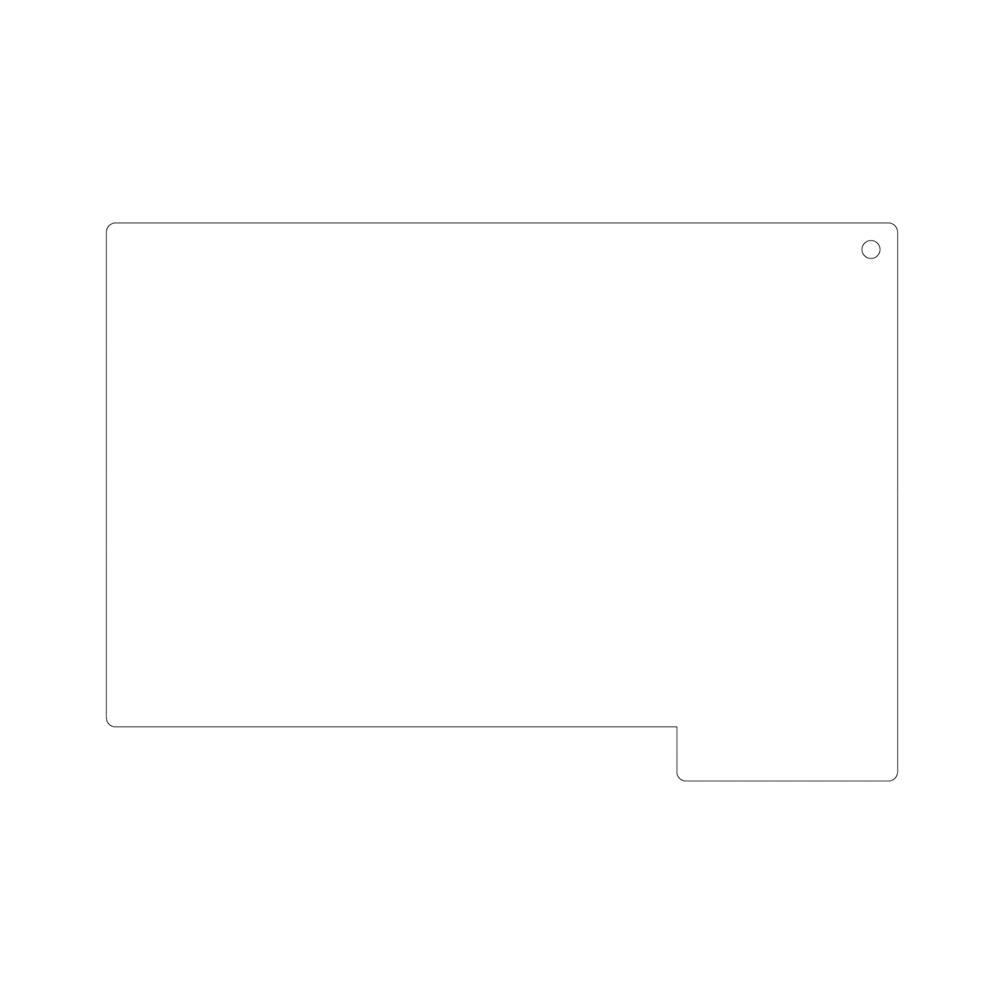Custom Plastic 7.76" x 11" Tabbed V3 Signage