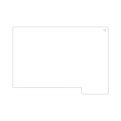 Custom Plastic 7.76" x 11" Tabbed V3 Signage
