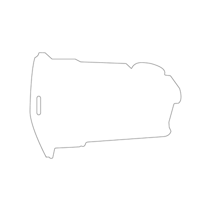 Custom Plastic 3.5" x 5" Trash Bin Shape Luggage Tags