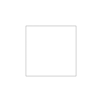 Custom Plastic 2.75" x 2.75" Square Cards