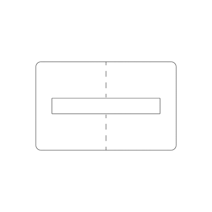 Custom Plastic Punch-Out Folding Card Holders