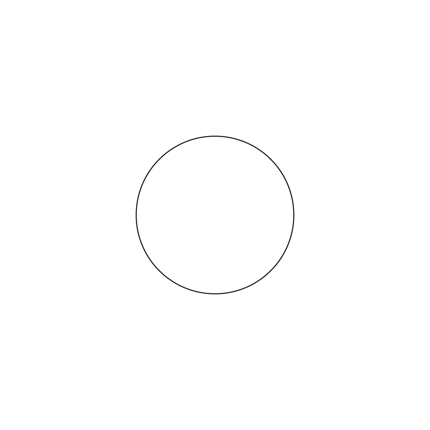 Custom Plastic 1.2" Small Circle Cards
