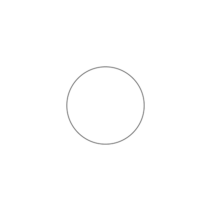 Custom Plastic 1.2" Small Circle Cards