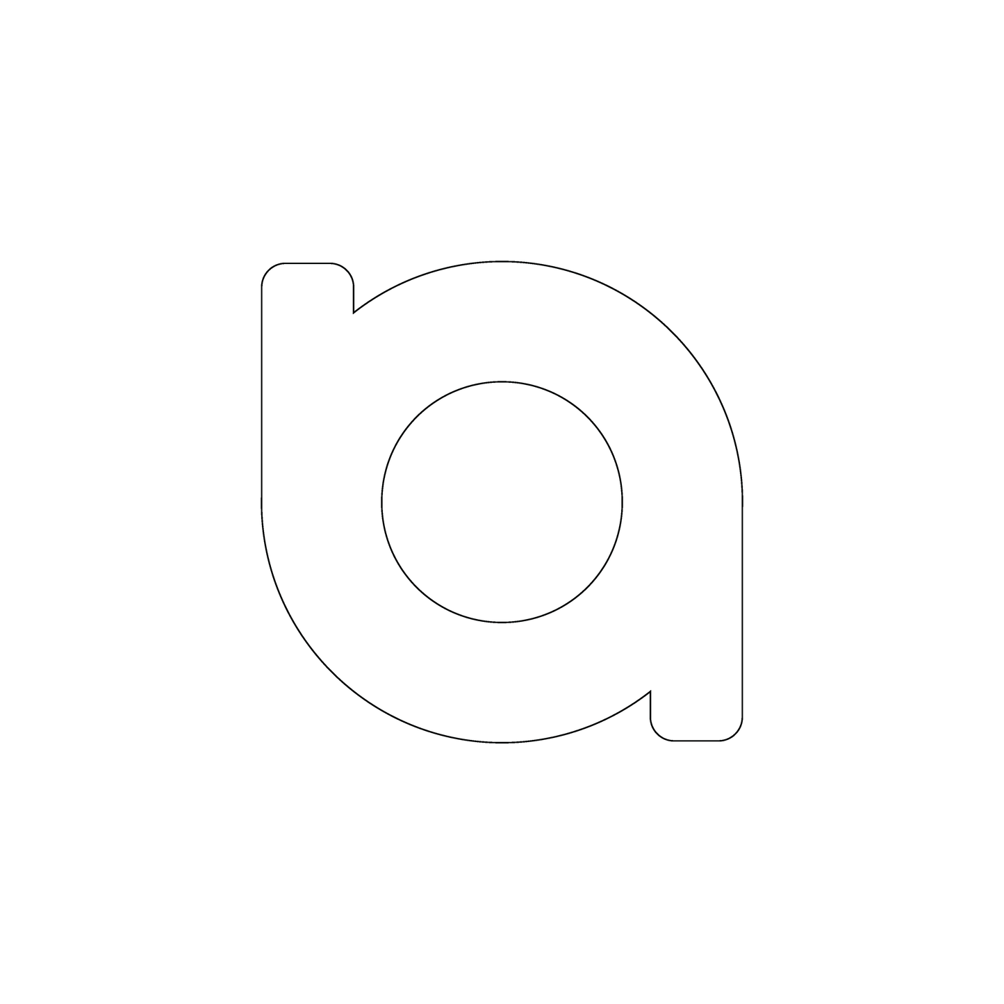 Custom Plastic 2.5" x 2.5" Circle Cards