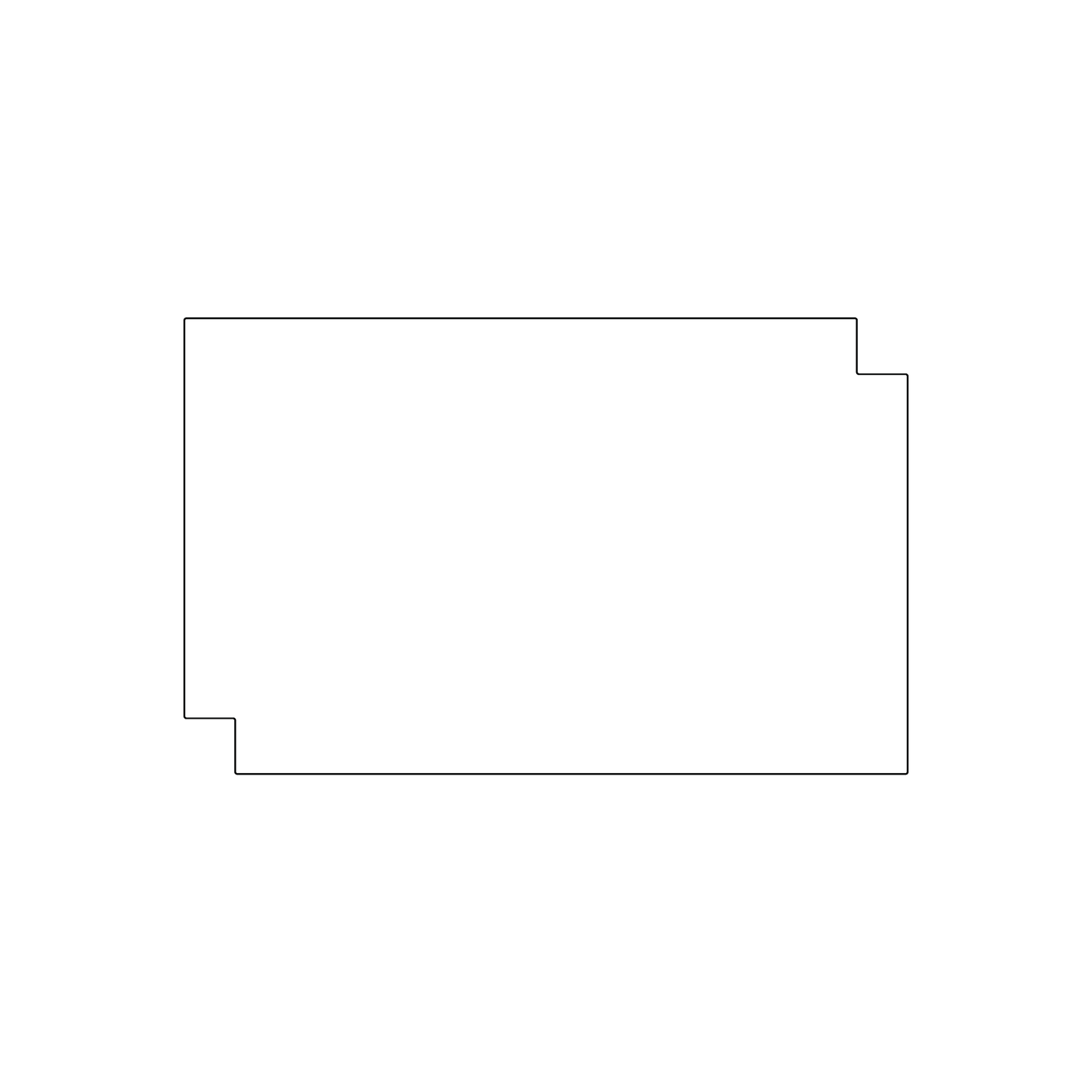 Custom Plastic 3.375" x 2.125" Stacked Design Cards