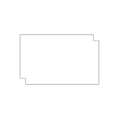 Custom Plastic 3.375" x 2.125" Stacked Design Cards