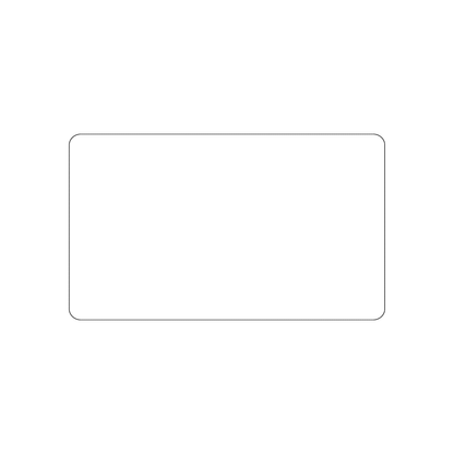 Custom Plastic 4.25" x 2.5" Rounded Cards
