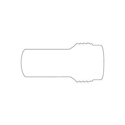 Custom Plastic 3.375" x 1.6" Flashlight Shape Cards
