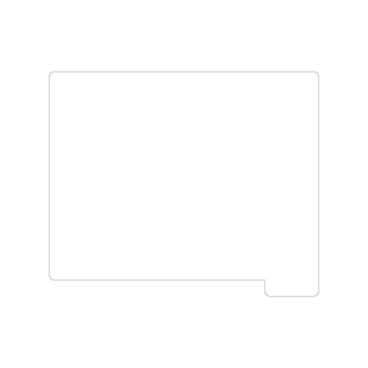 Custom Plastic 10" x 12" Full Tabbed Page 1 Menu