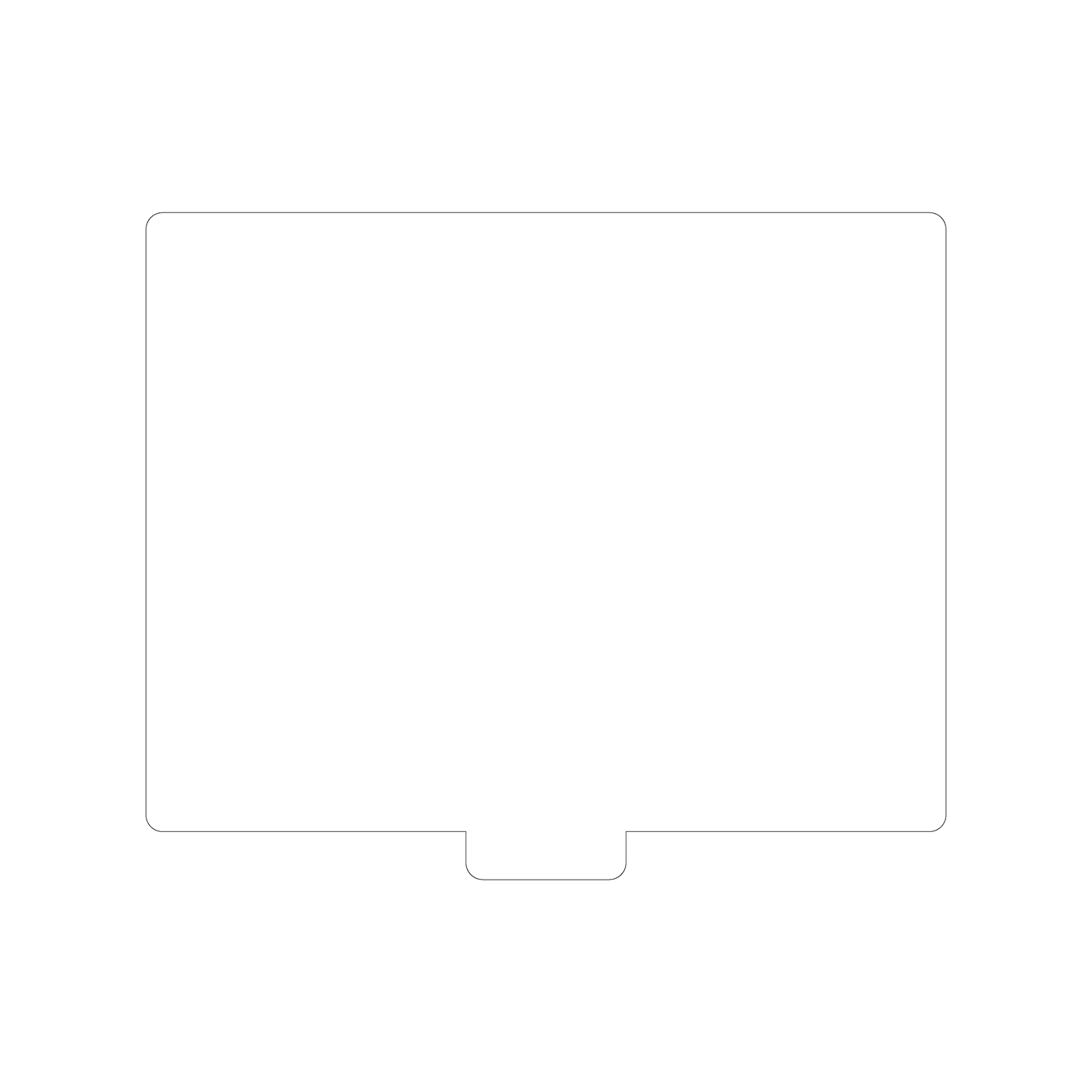 Custom Plastic 10" x 12" Full Tabbed Page 3 Menus