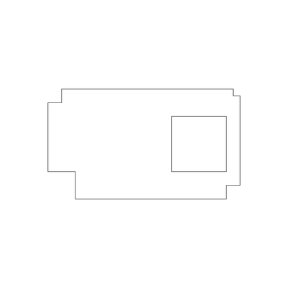 Custom Plastic 3.5" x 2" Measurement Cards
