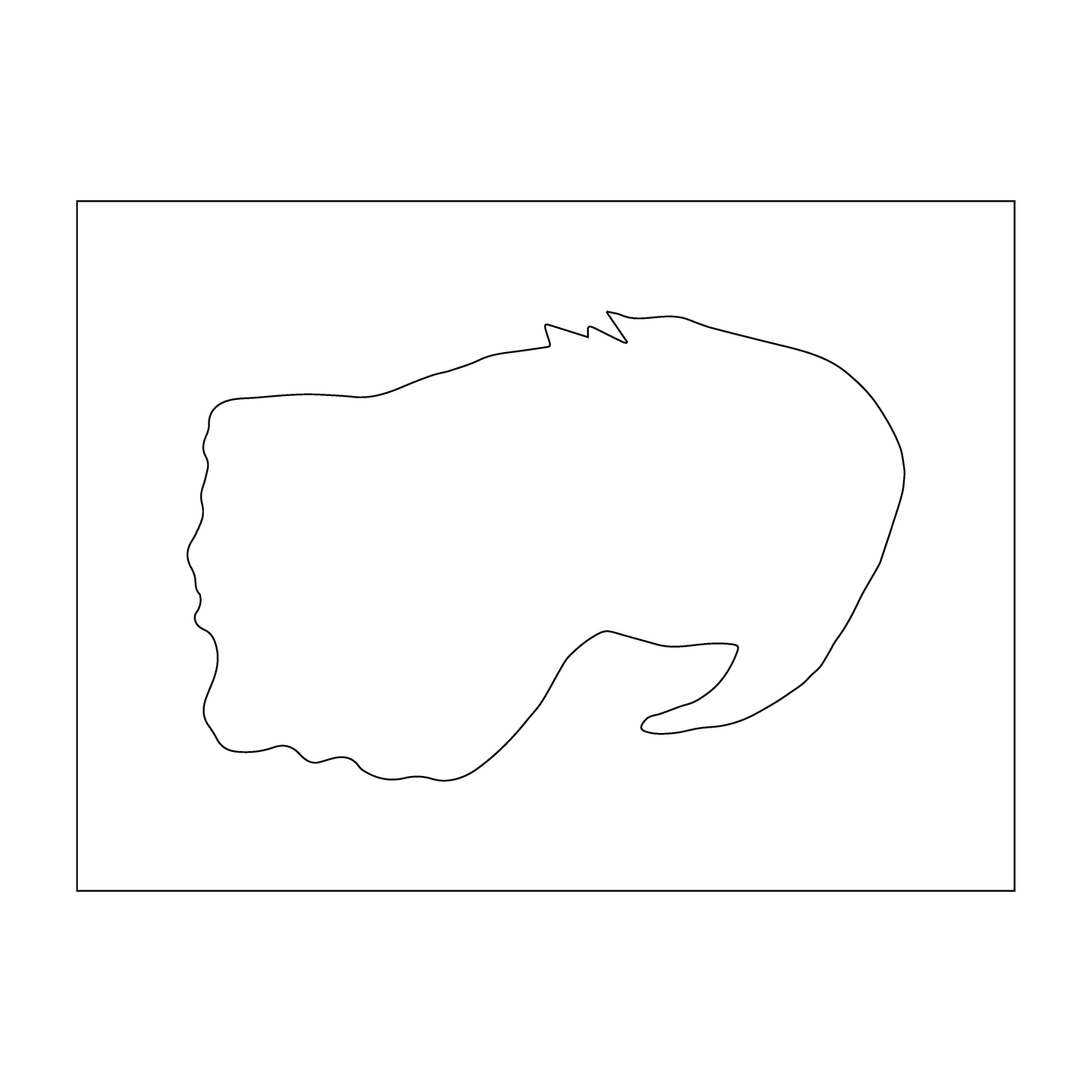 Custom Plastic 3.25" x 2.125" Parrot Shape Punch-Out Cards