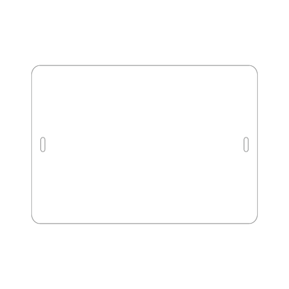 Custom Plastic 10" x 7" Two Slot Large Signage