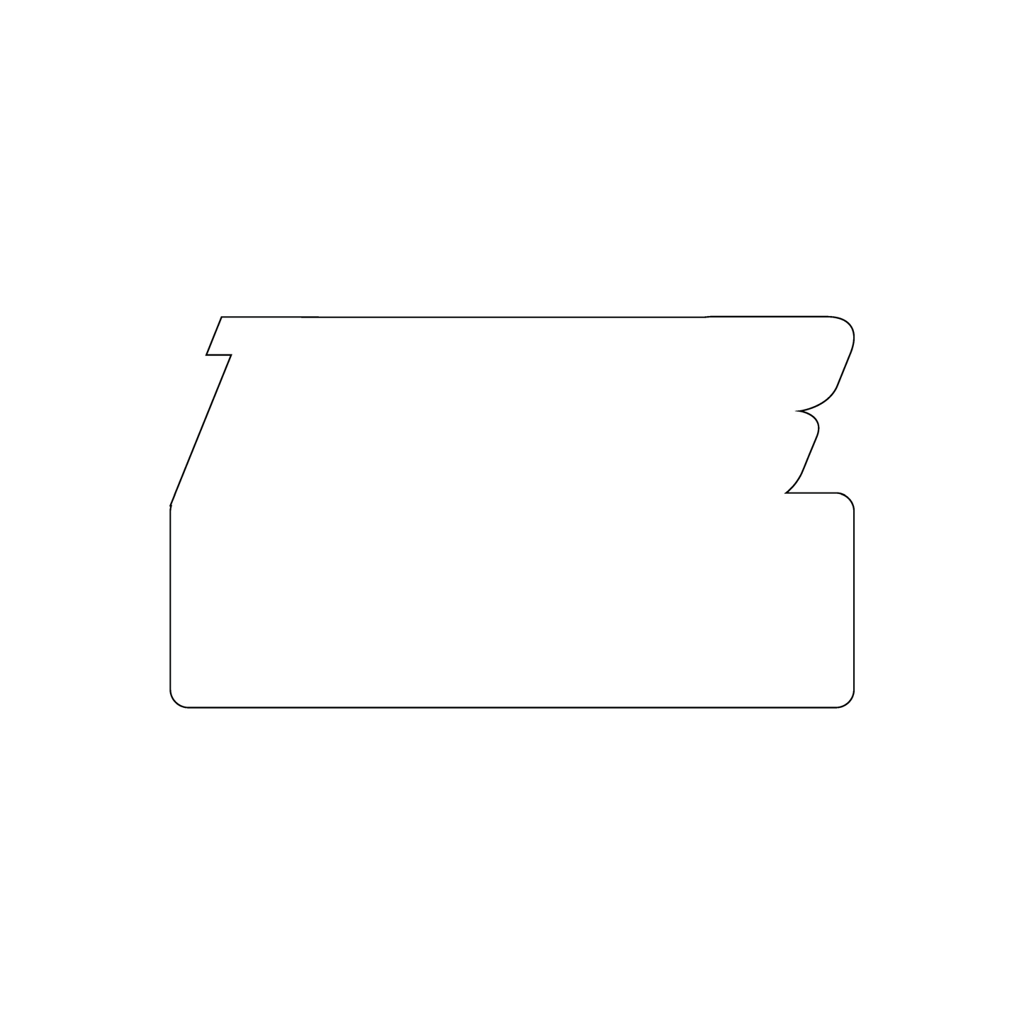 Custom Plastic 3.5" x 2" Logo Cards