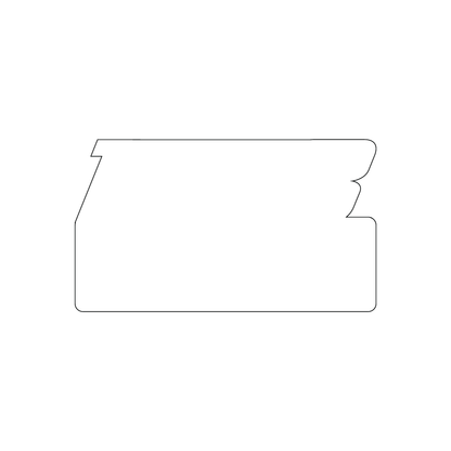 Custom Plastic 3.5" x 2" Logo Cards