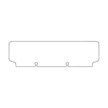 Custom Plastic 2.25" x 8" Planner Bookmark