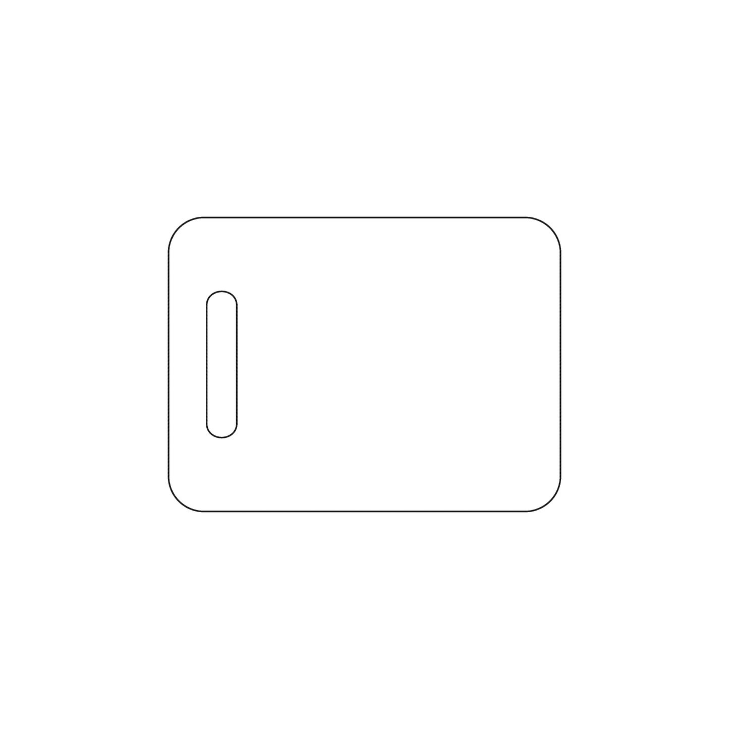 Custom Plastic 2" x 1.5" Small Luggage Tags