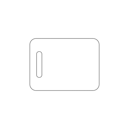 Custom Plastic 2" x 1.5" Small Luggage Tags