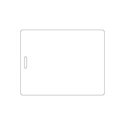 Custom Plastic 3.5" x 4.5" Luggage Tags