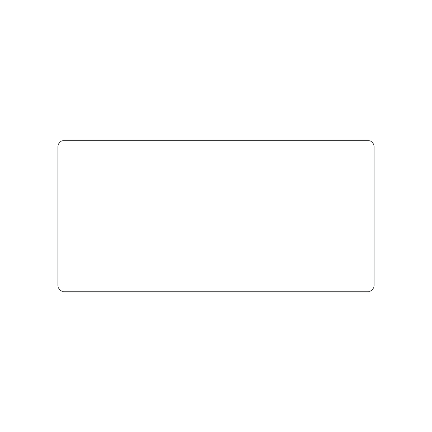 Custom Plastic 2.75" x 5.75" Invitations