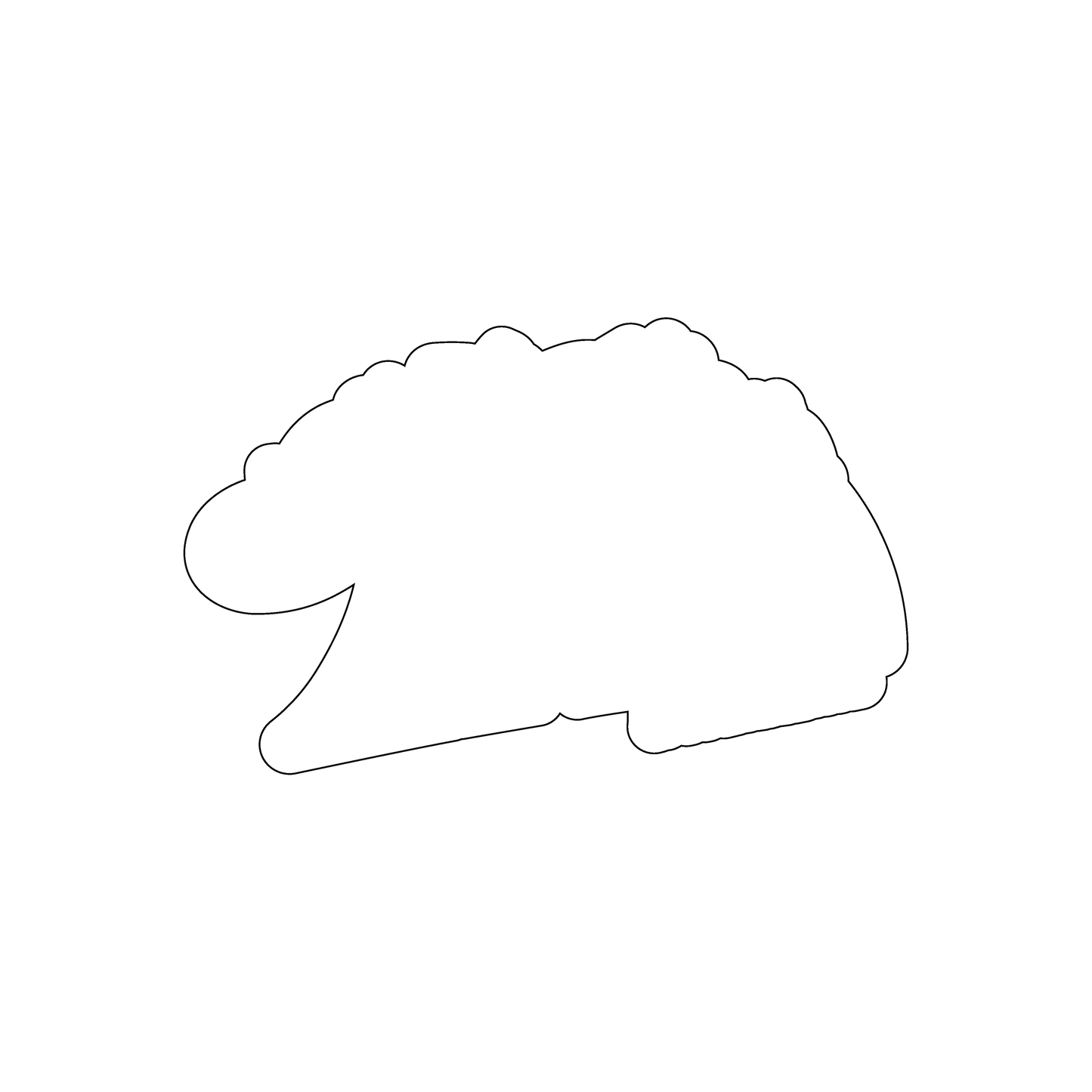 Custom Plastic 3.375" x 2.125" Logo Shape Cards