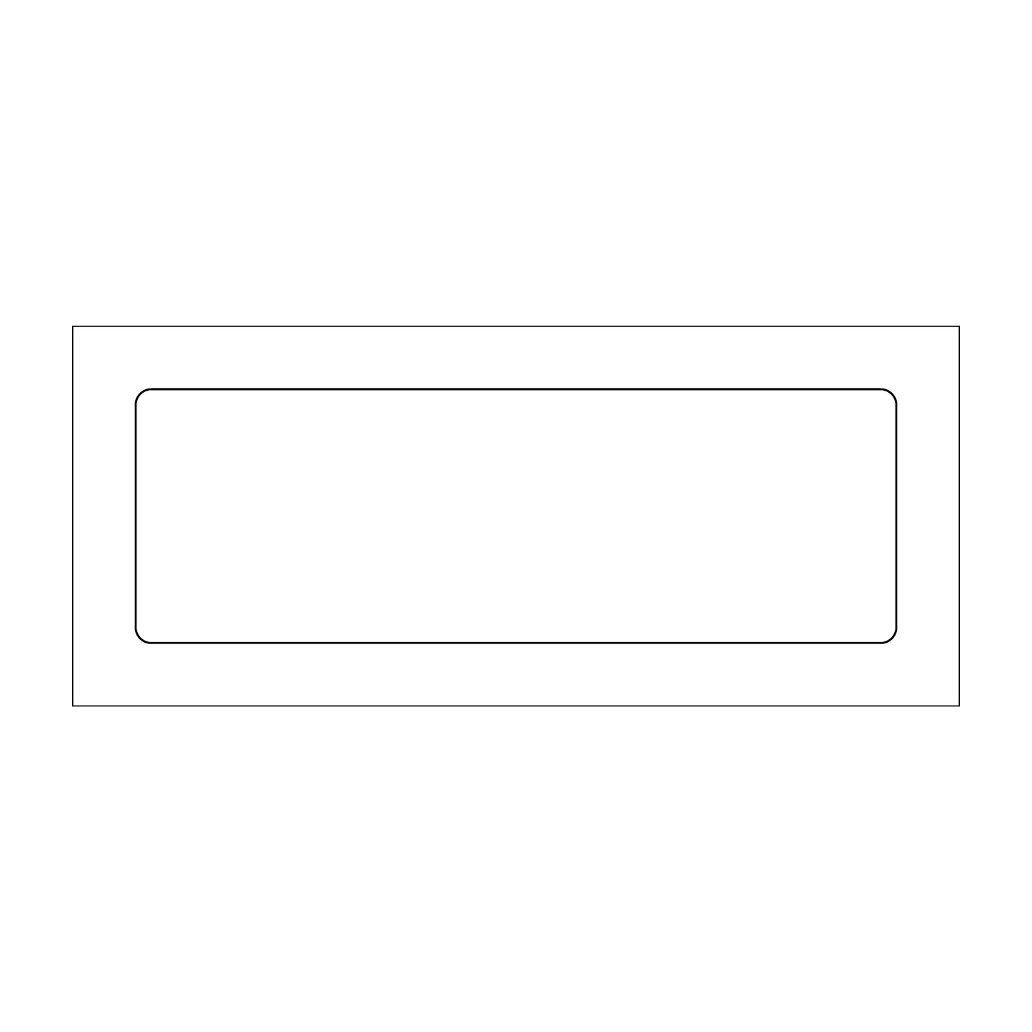 Custom Plastic 2" x 6" Bookmarks