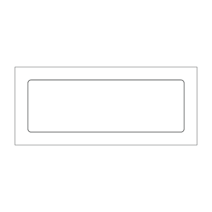 Custom Plastic 2" x 6" Bookmarks