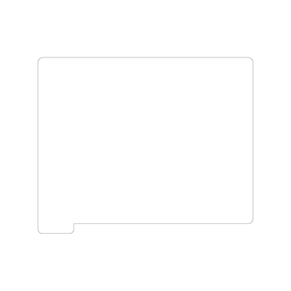 Custom Plastic 9" x 11" Sheet with Tab Signage