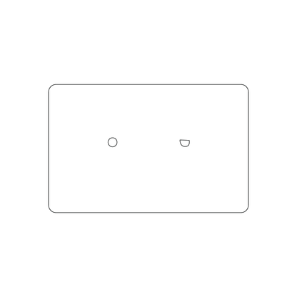 Custom Plastic 3.62" x 2.32" Cassette Tape Cards