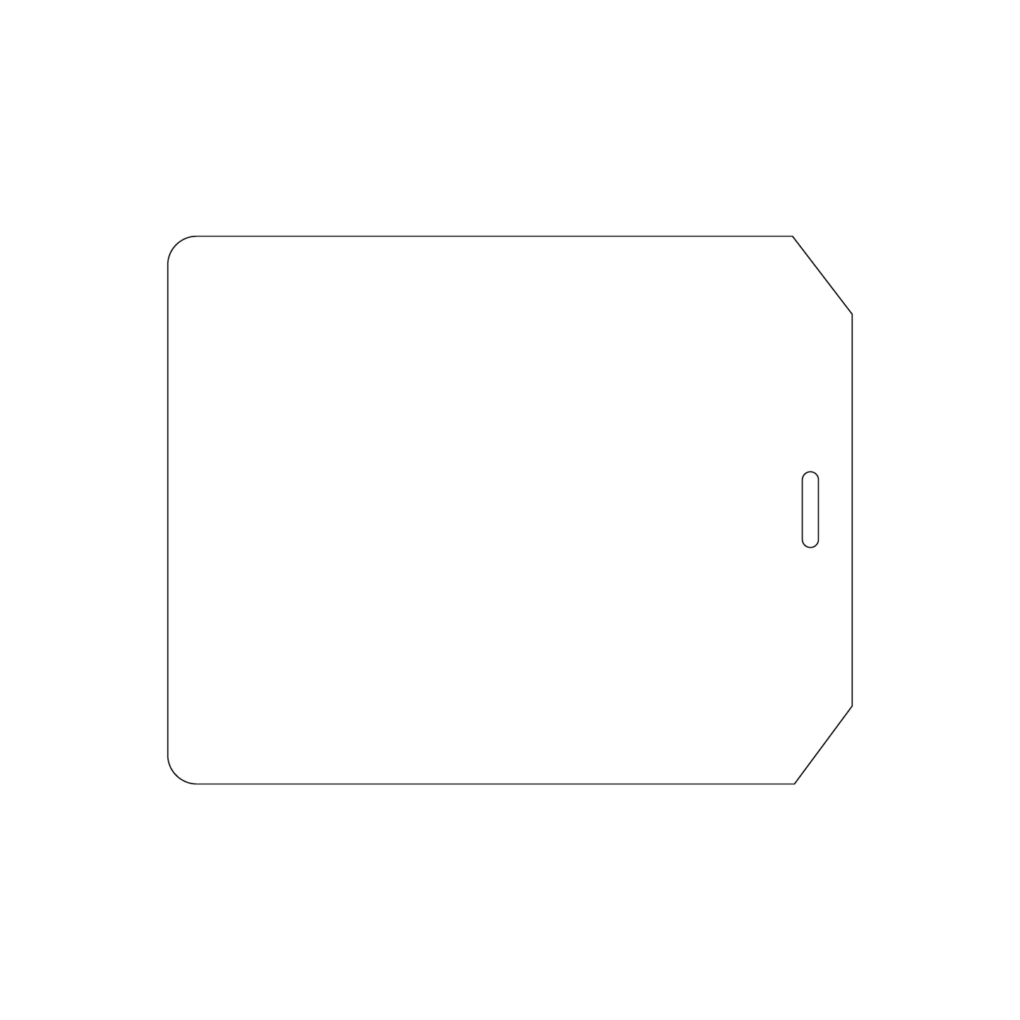 Custom Plastic 5" x 4" Large Price Tags