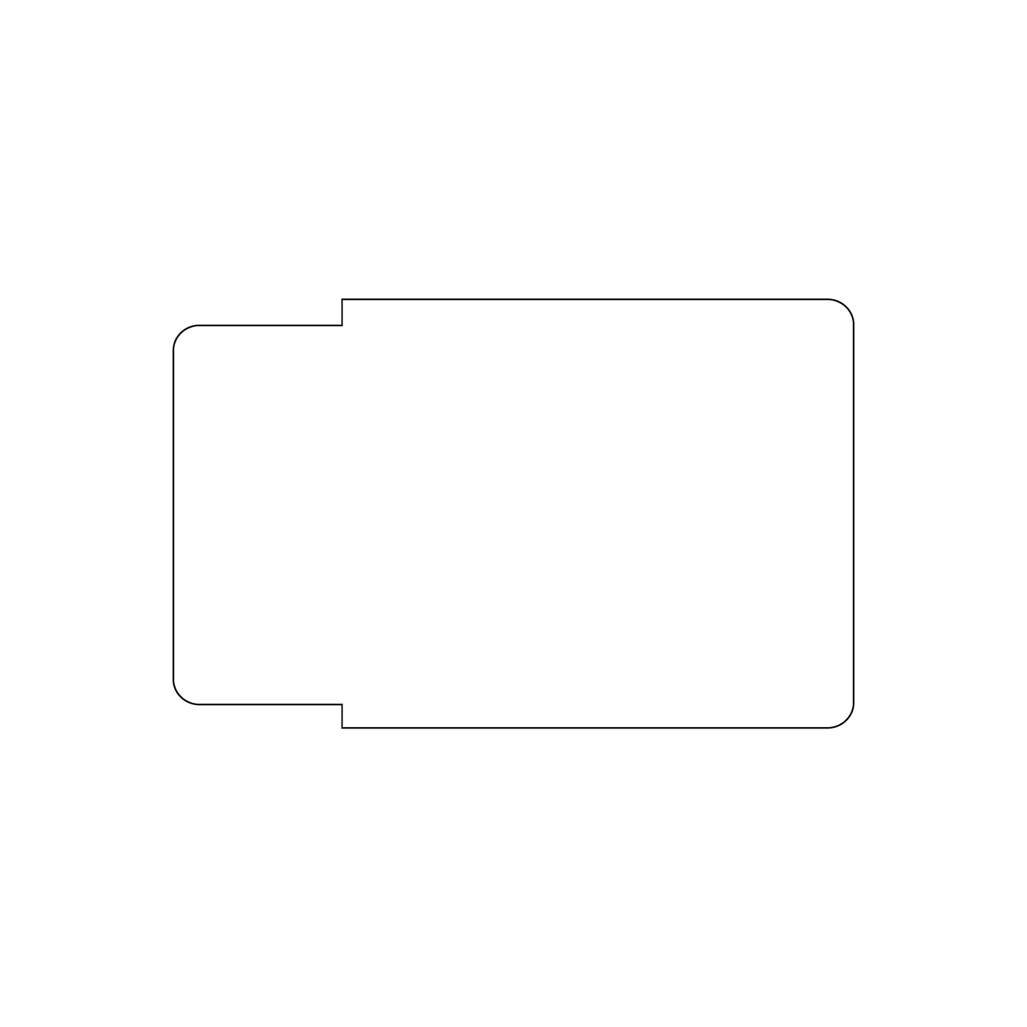 Custom Plastic 3.375" x 2.125" Key Card Insert Cards