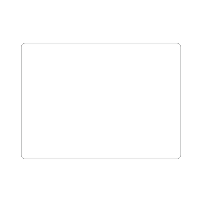 Custom Plastic 8" x 11" Rectangle Menus