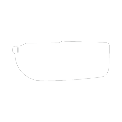 Custom Plastic 12.25" x 5" Boat Shape Signage