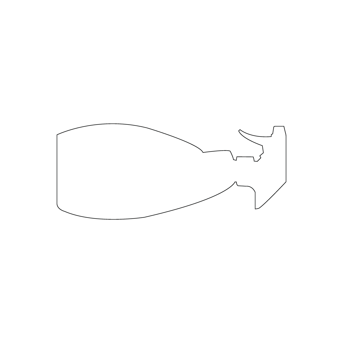Custom Plastic 3.5" x 1.46" Spray Bottle Cards