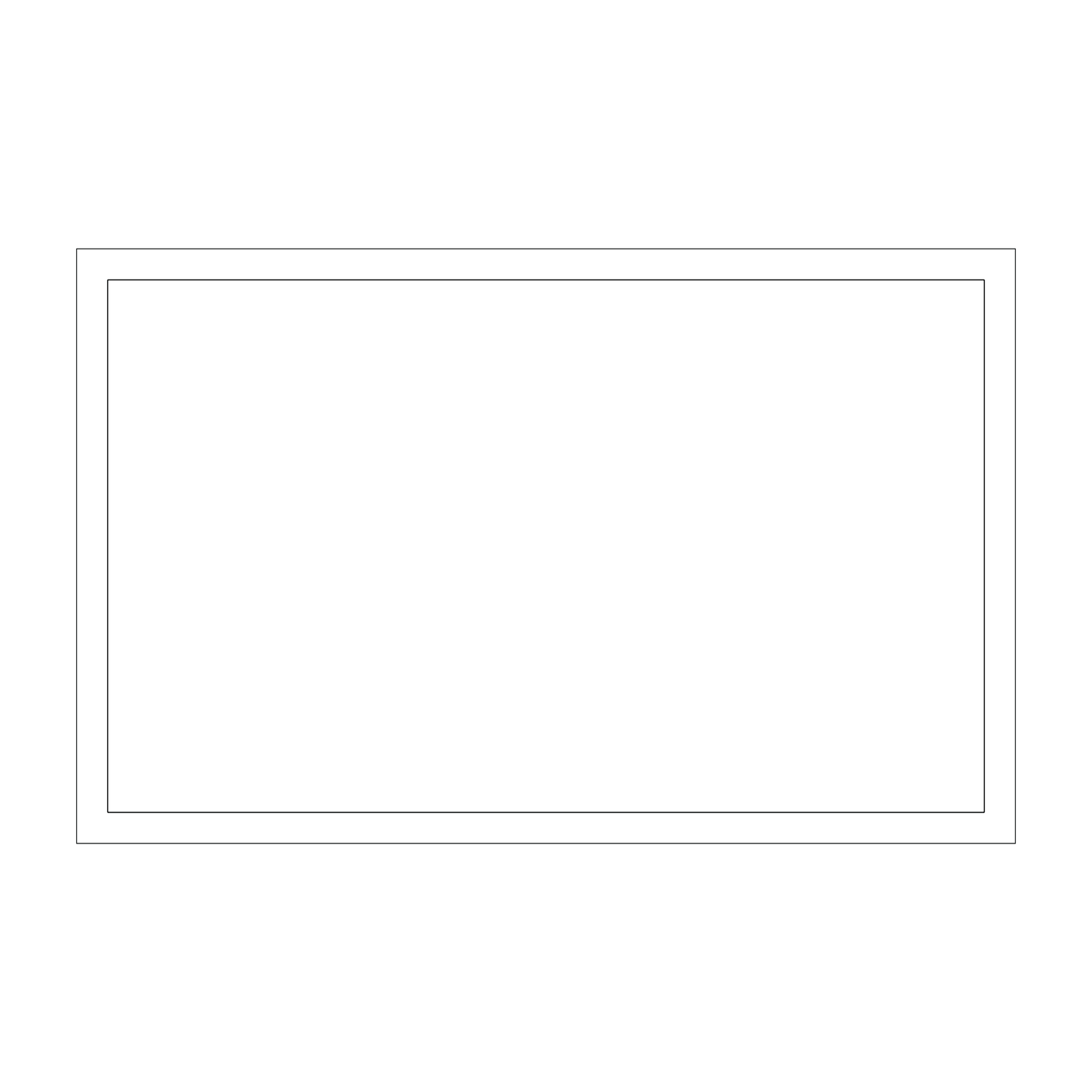 Custom Plastic 8.5" x 14" Signage or Menus