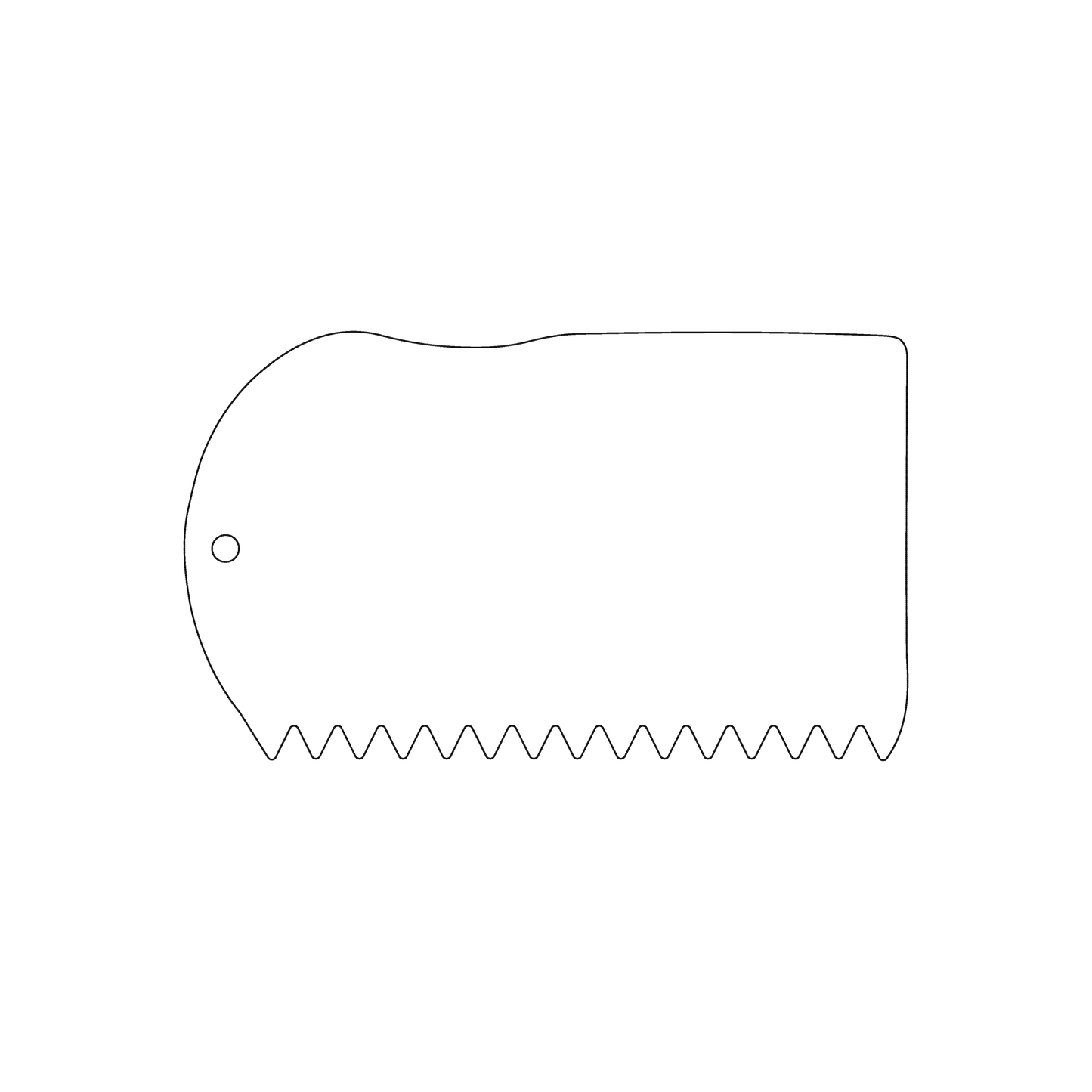 Custom Plastic 3.375" x 2" Wax Comb Tags