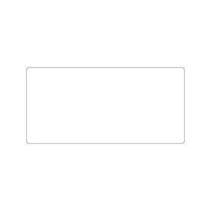 Custom Plastic 6.75" x 3.25" Large Bookmarks