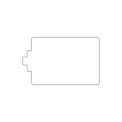 Custom Plastic 2.75" x 1.7" Extended Layer Cards