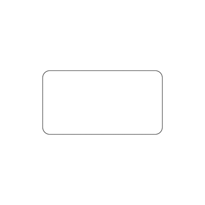 Custom Plastic 2.125" x 1.125" Small Cards