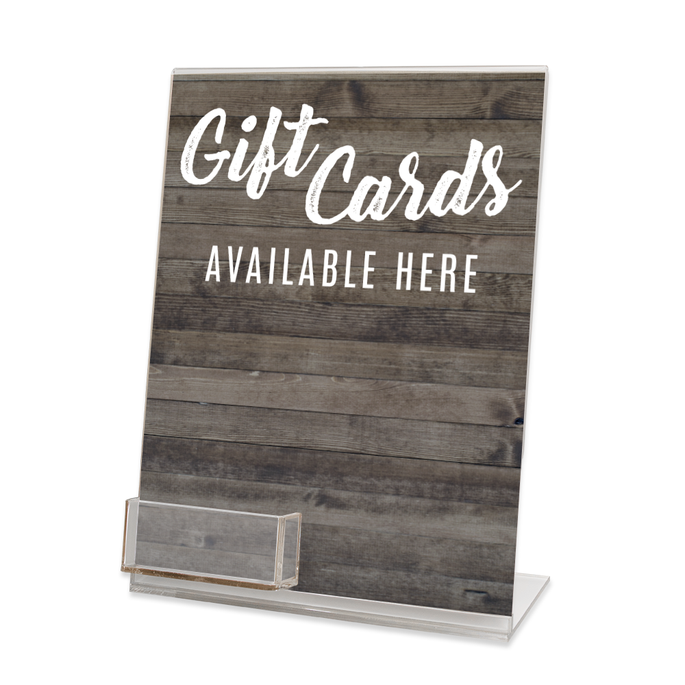 Single Pocket Display Stand