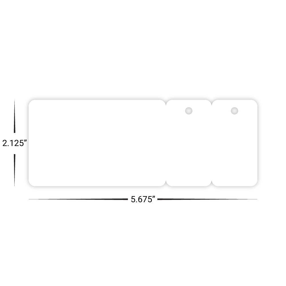 EMI Fundraising Combo Card with Two Key Tags