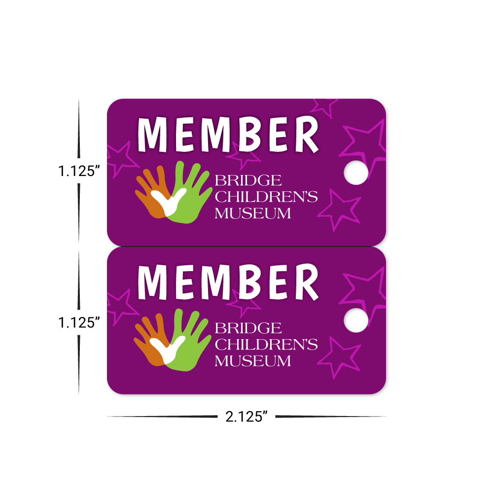 Custom Plastic 2 Key Tag Combo