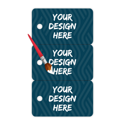 Custom Plastic 3 Key Tag Breakaway Combo