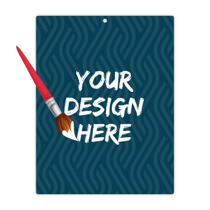 Custom Plastic 8.5" x 11" A4 Size with Hole