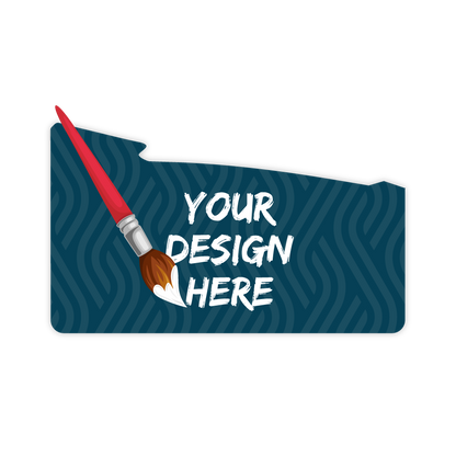 Custom Plastic 3.375" x 2" Bed Cards