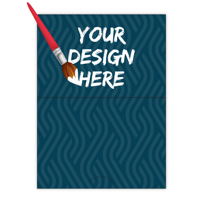 Custom Paper Gift Card Holders - No Slits