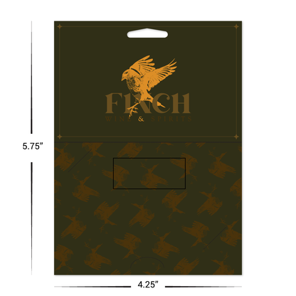 Custom Paper Gift Card Holder with Window